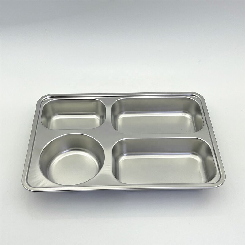 Divided Plates Manufacturer - OEM High Quality Stainless Steel for Adults Kids