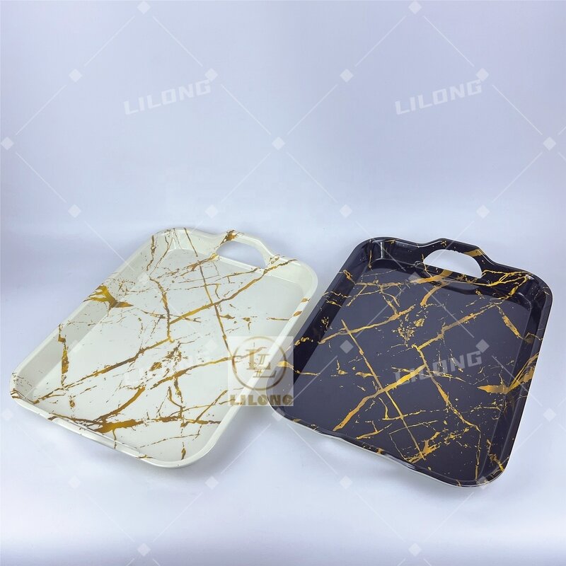 Melamine Tray Manufacturer - OEM Durable Food Grade Plastic Serving Platter