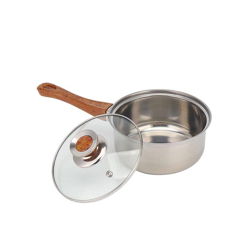 Cookware Set Manufacturer - OEM Hot Sale Stainless Steel with Brown Bakelite