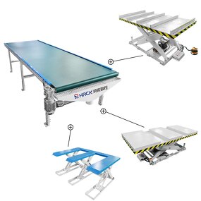 CNC Conveyor Factory - OEM/ODM Custom High-Capacity Infeed Outfeed Increases Router Output