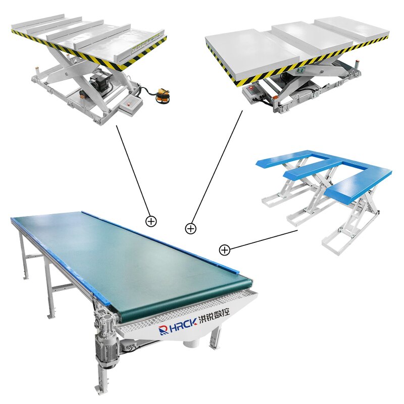 CNC Conveyor Factory - OEM/ODM Custom High-Capacity Infeed Outfeed Increases Router Output