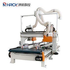 Woodworking CNC Machine Factory - OEM/ODM Automatic Wood Door Panel Four Side Edge Saw