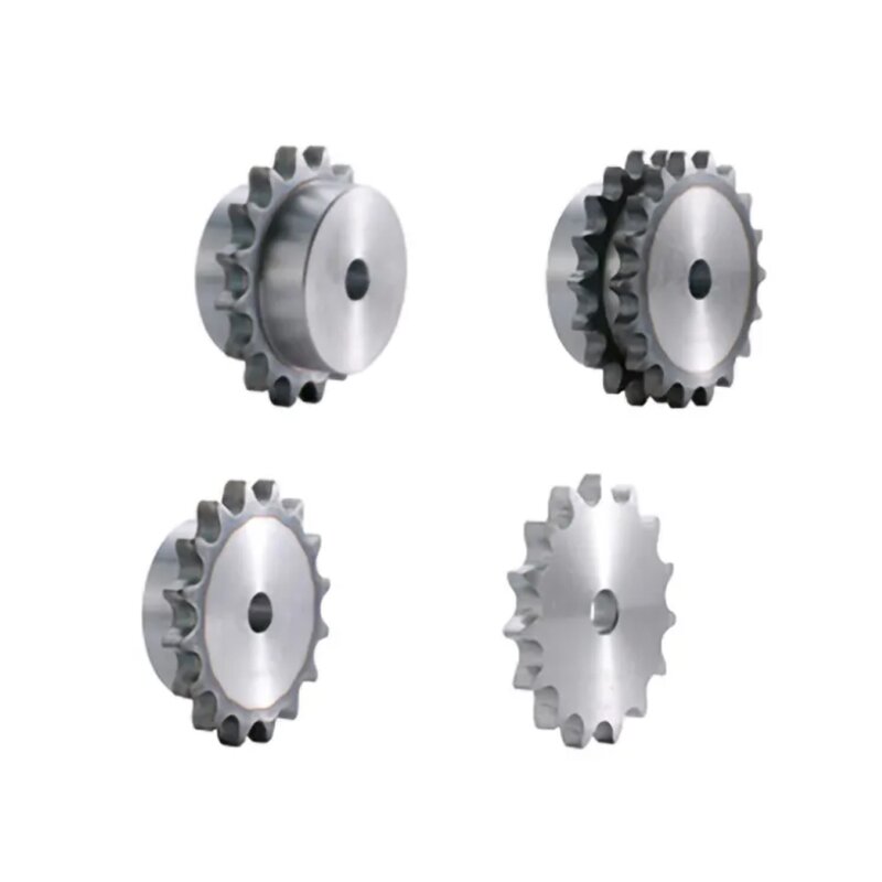 Chain Sprocket Wheel Factory - OEM/ODM Custom New High Hardness Steel C45 Double Zinc Plating