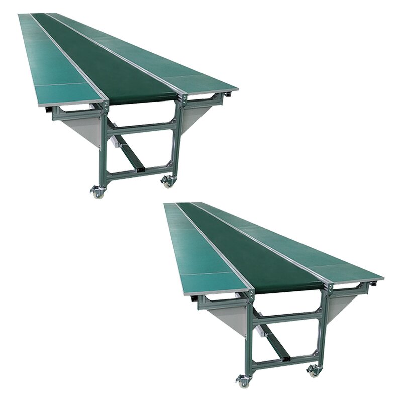 Anti-Static Assembly Line Factory - OEM/ODM Custom Adjustable Table Conveyor for Packaging