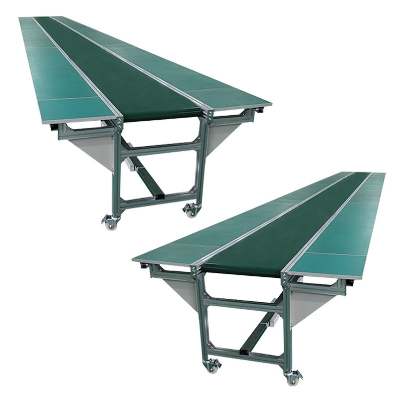Appliance Assembly Conveyor Factory - OEM/ODM Custom Double Table Conveyer Belt for Assembly Line