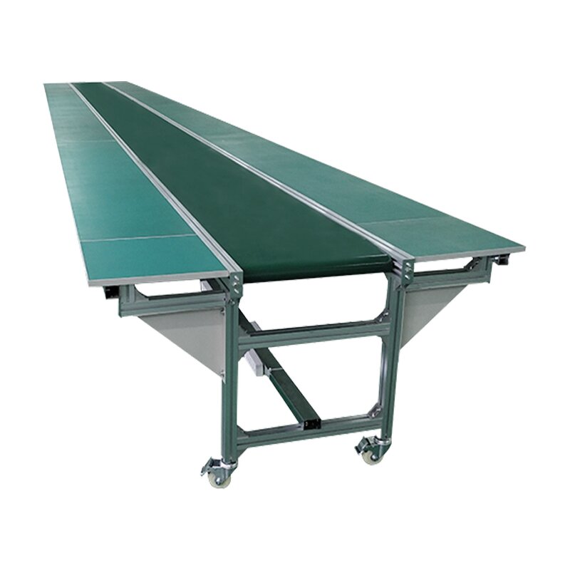 PVC Belt Conveyor Factory - OEM/ODM Custom Automatic Electric Feeder Guardrail Stainless Steel