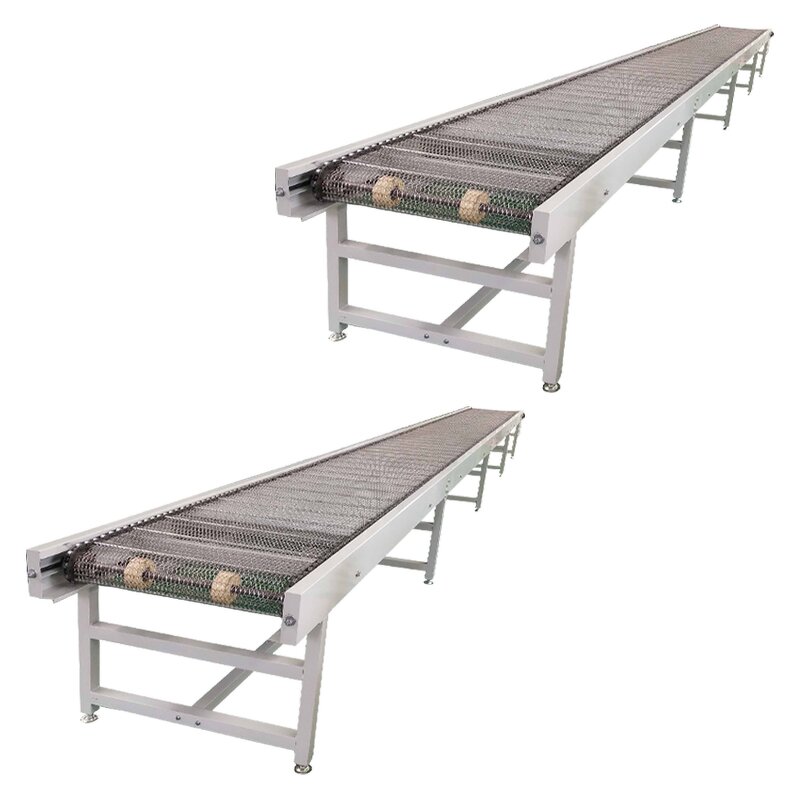 Spiral Wire Mesh Conveyor Belt Factory - OEM/ODM Custom Adjustable Speed Food Grade Stainless Steel