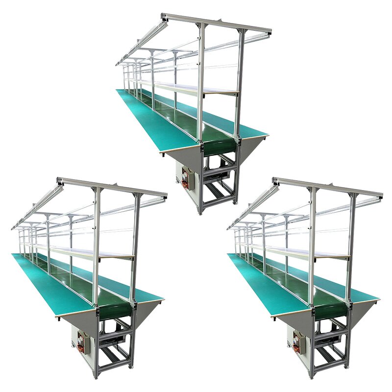 Anti-Static Assembly Line Factory - OEM/ODM Custom Adjustable Table Conveyor for Packaging