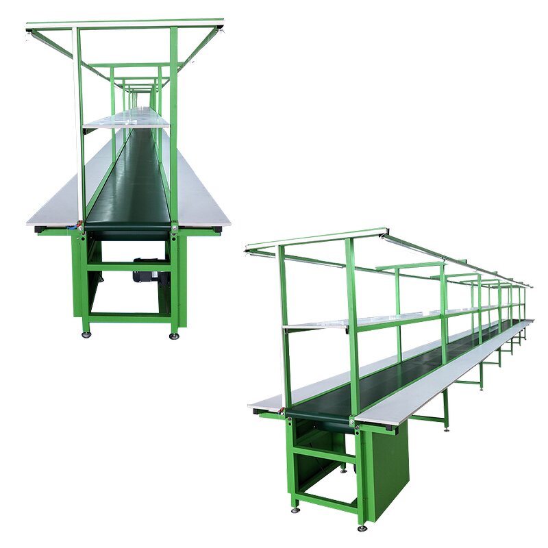 Anti-Static Assembly Line Factory - OEM/ODM Custom Adjustable Table Conveyor for Packaging