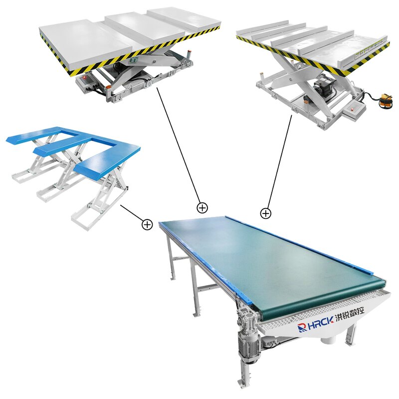 CNC Conveyor Factory - OEM/ODM Custom High-Capacity Infeed Outfeed Increases Router Output