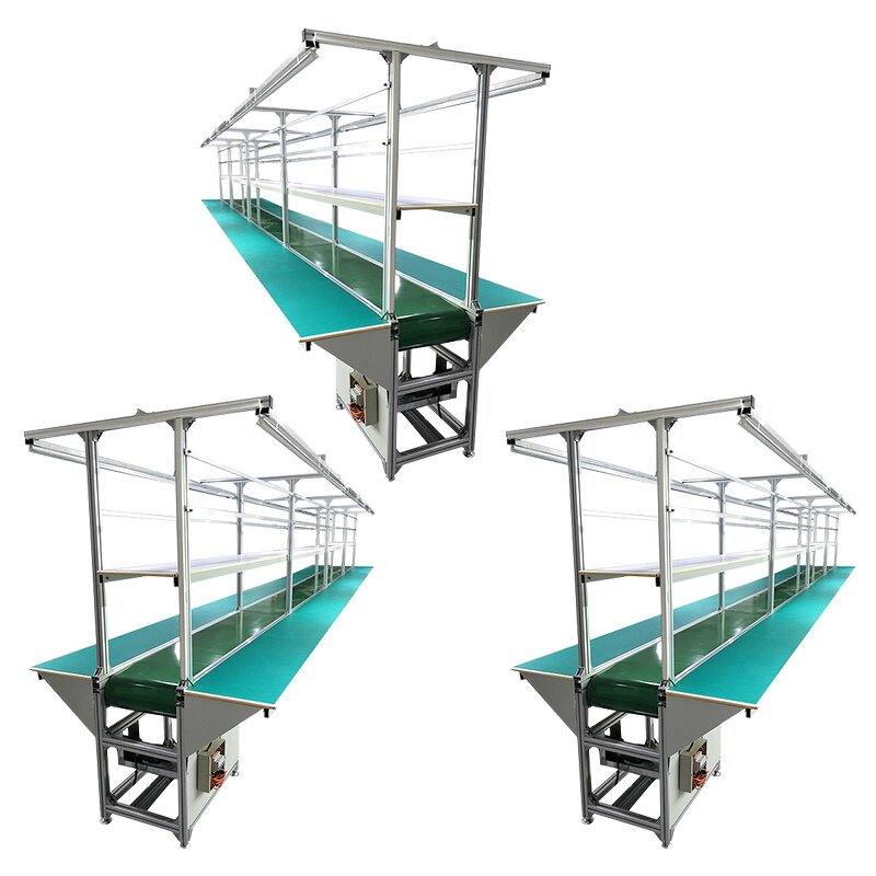 Conveyer Belt Workbench Factory - OEM/ODM Custom High Quality Anti Static Adjustable Speed