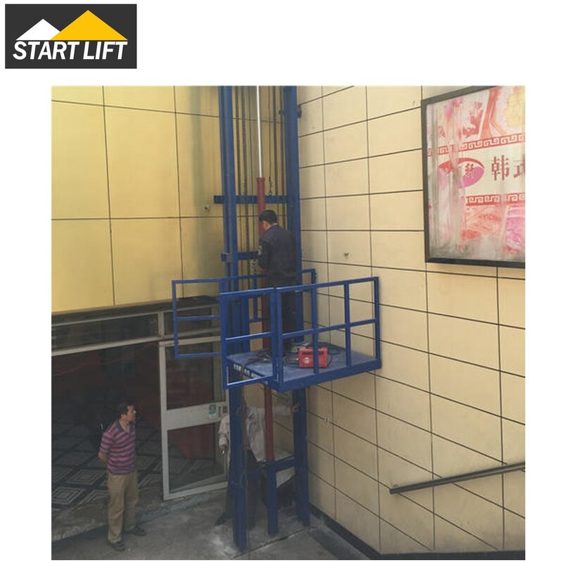 Cargo Lift Manufacturer - OEM 3500-5000kg Mitsubishi Motor Warehouse Wall Mounted