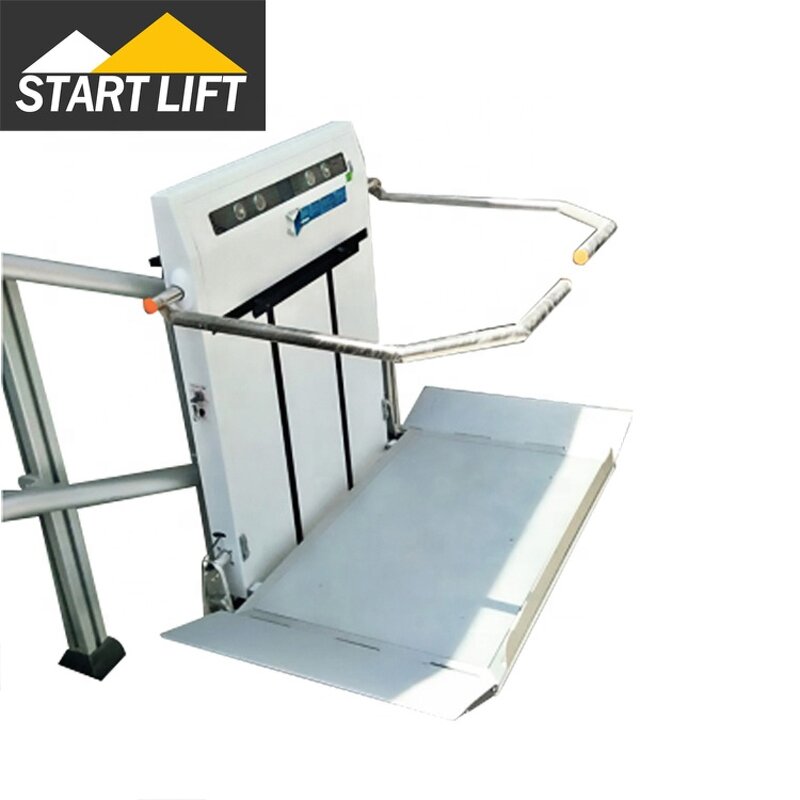 Inclined Platform Stair Lift Factory - OEM START Curved Staircase Wheelchair Lift Elevator