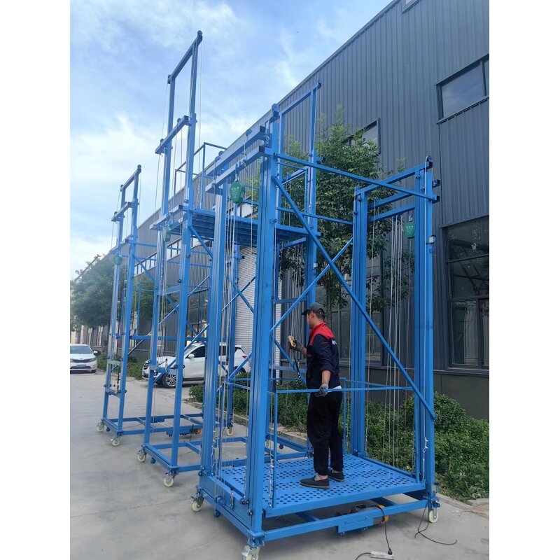 Mobile Electric Scaffold Manufacturer - OEM 2-10m 300-500Kg Small Cargo Lift