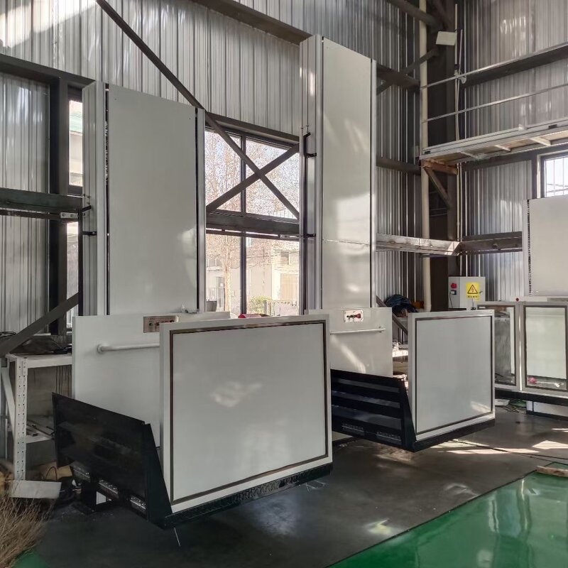 Hydraulic Handicap Lift Factory - OEM 3-3.5m Vertical Wheelchair Platform for Handicapped
