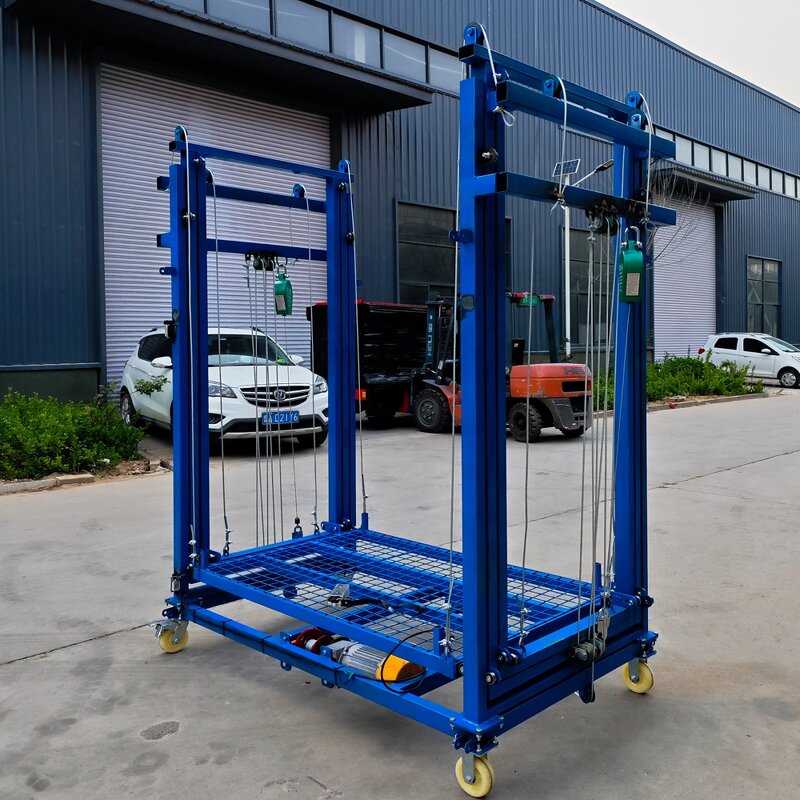 Electric Scaffolding Lift Factory - OEM Construction 2-10m 500KG Mobile Lifting Platform