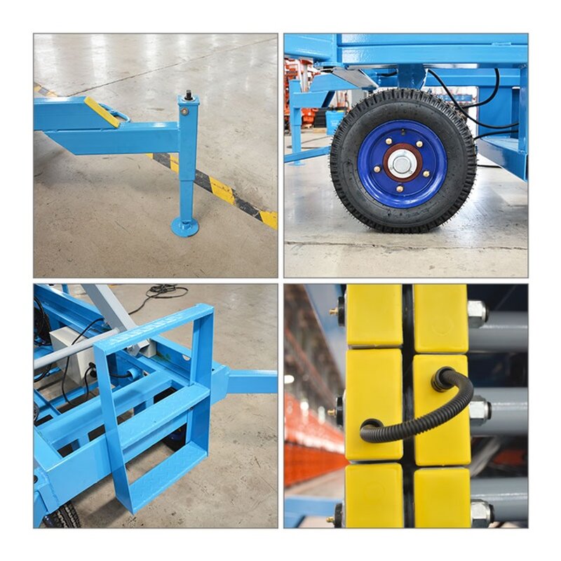 Hydraulic Scissor Lift Manufacturer - OEM 10m 500kg Portable Manual Movable Platform