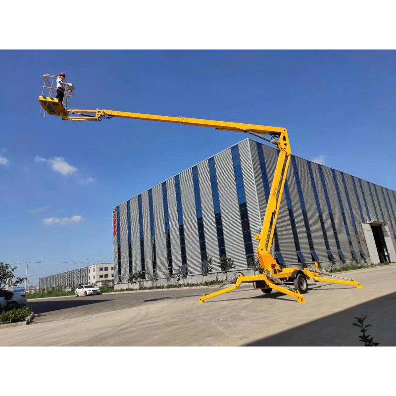 Self Powered Boom Lift Manufacturer - OEM China Price Tracked Articulater Electric Spider