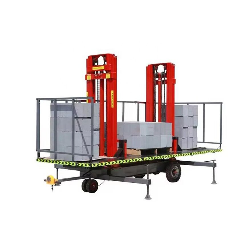 Hydraulic Cargo Lift Manufacturer - OEM Construction Decoration Ladder Steel Frame Goods Lift