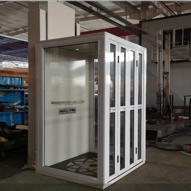 Hydraulic Household Elevator Manufacturer - OEM Outdoor Indoor Front Door 2 Person Lift