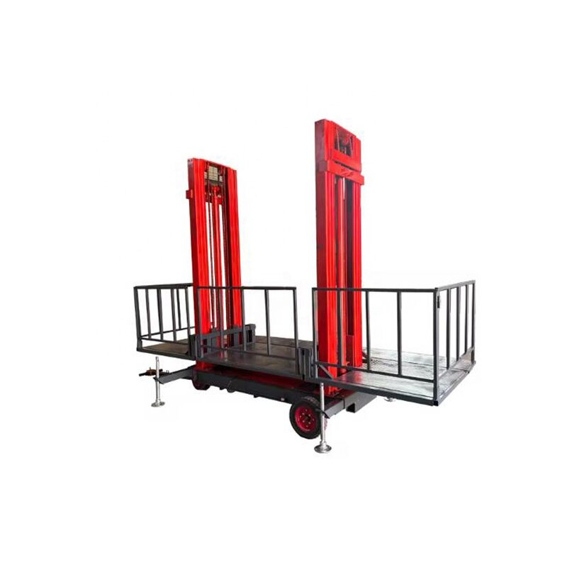 Mobile Telescopic Scaffold Platform Factory - OEM 0.5 Ton 4-8 Meters Electric Lifting Ladder