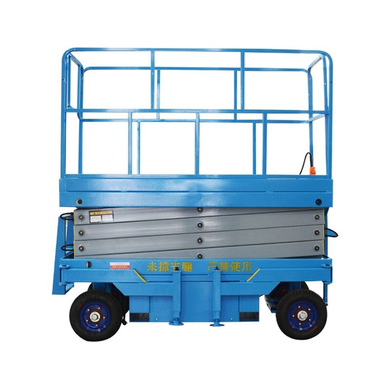 Diesel Scissor Lift Factory - OEM 8m 500kg Industrial Portable Manual Movable
