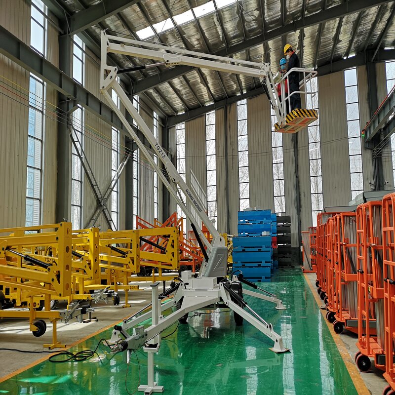 Self Powered Boom Lift Manufacturer - OEM China Price Tracked Articulater Electric Spider