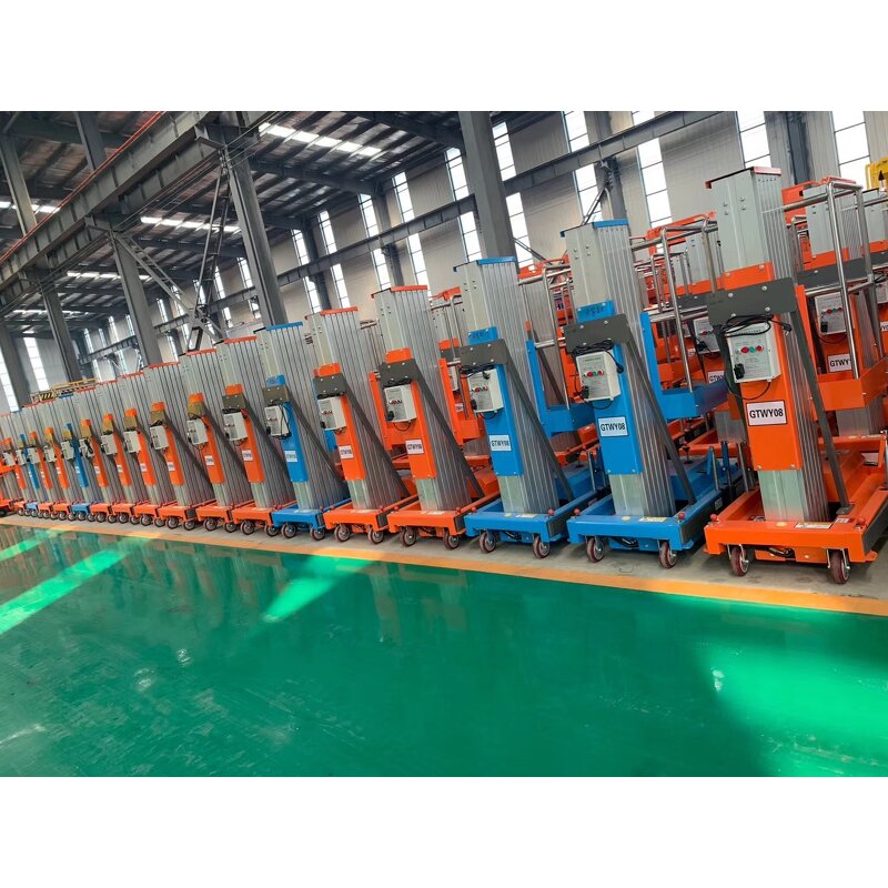 Aluminum Lift Platform Factory - OEM 6-16m Aerial Work Single Dual Mast Alloy Lift