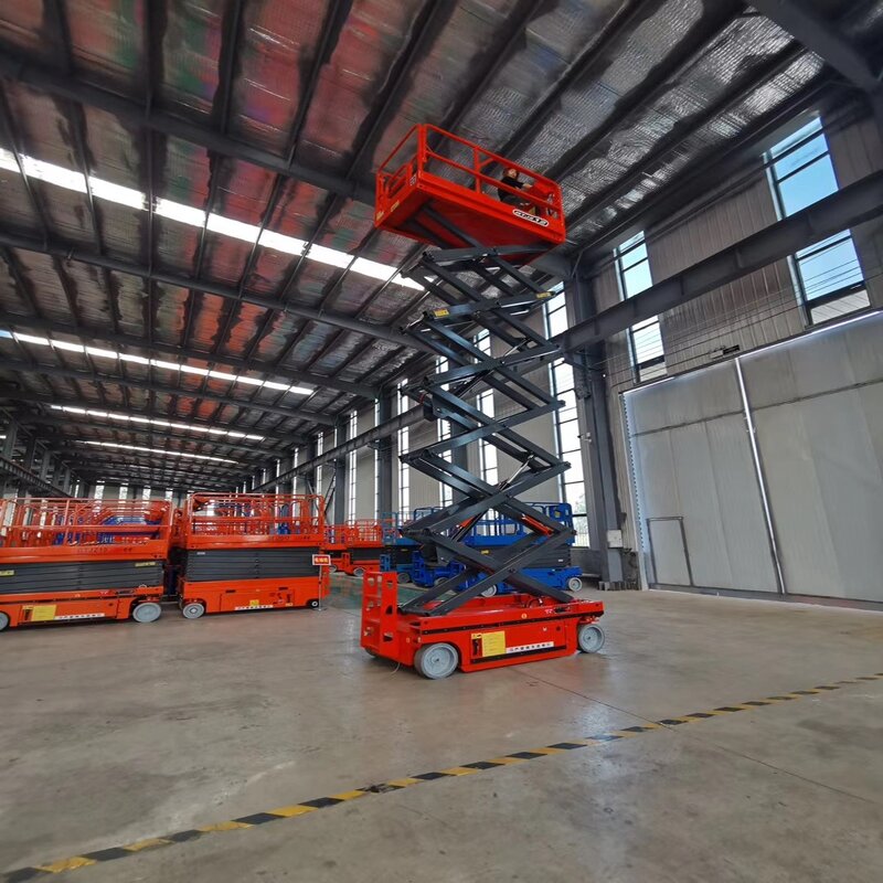 Self Propelled Scissor Lift Factory - OEM Mini Auto Crawler Trolley Small Hydraulic Aerial