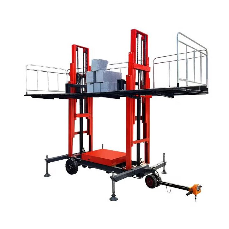 Electric Scaffolding Lift Manufacturer - OEM Mobile Vertical Lift Bricklaying Platform