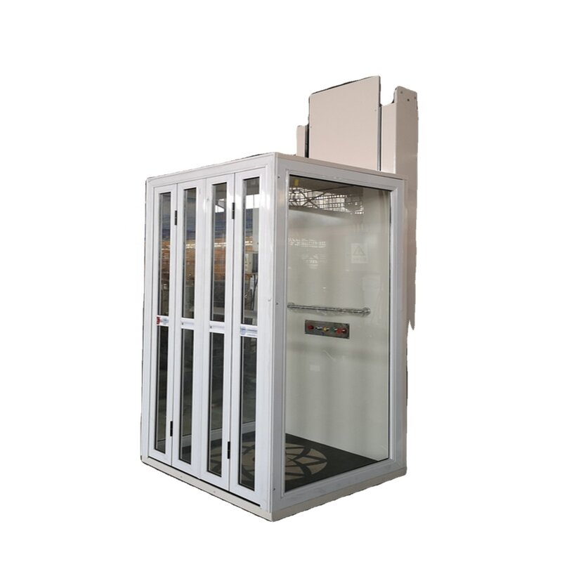 Hydraulic Household Elevator Manufacturer - OEM Outdoor Indoor Front Door 2 Person Lift