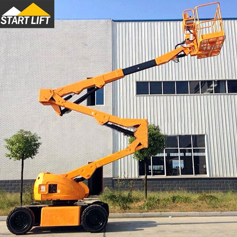 Self Powered Boom Lift Manufacturer - OEM China Price Tracked Articulater Electric Spider