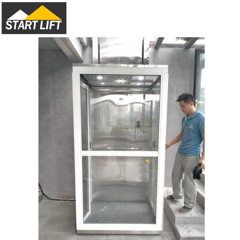 Small Hydraulic Elevator Manufacturer - OEM 2-4 Floor 400kg Cheap for Homes