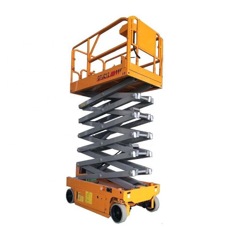 Self Propelled Scissor Lift Factory - OEM Mini Auto Crawler Trolley Small Hydraulic Aerial