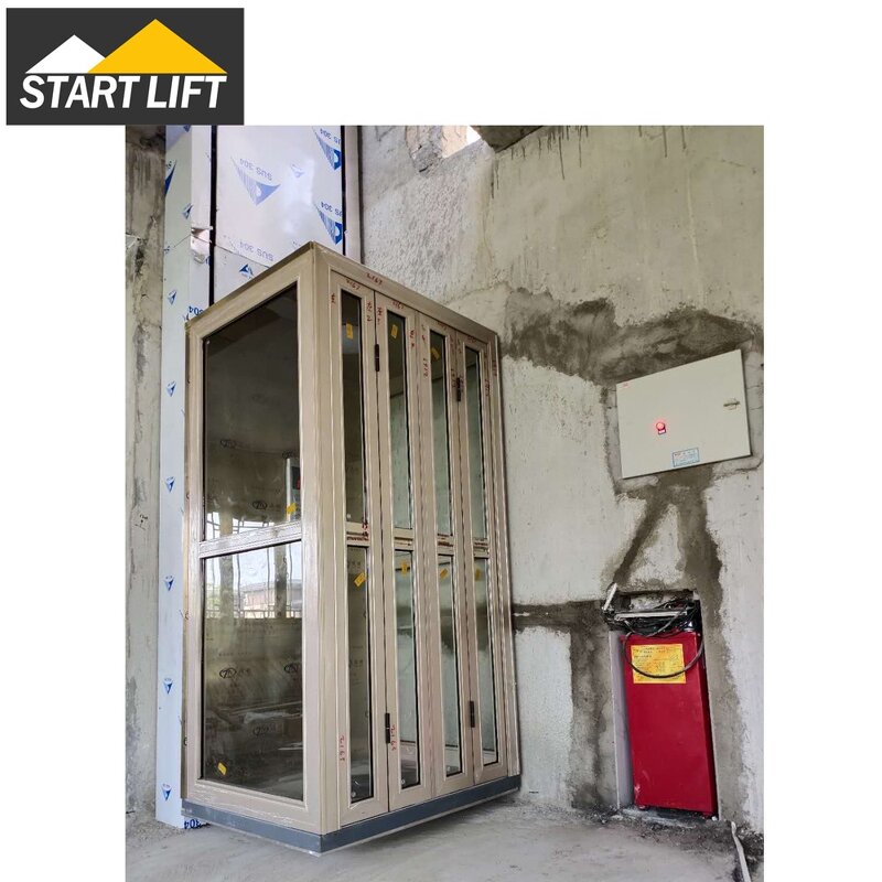 Hydraulic Home Lift Factory - OEM START Indoor 3 Floor Small Residential 2 Passenger