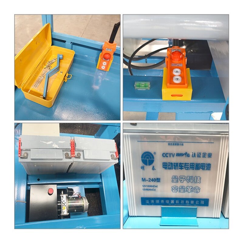 Hydraulic Scissor Lift Manufacturer - OEM 10m 500kg Portable Manual Movable Platform