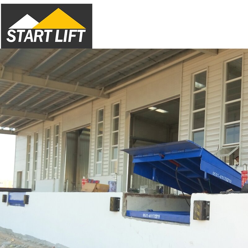 Stainless Steel Forklift Ramp Manufacturer - OEM 6-10 Ton Mobile Dock Loading Boarding Bridge