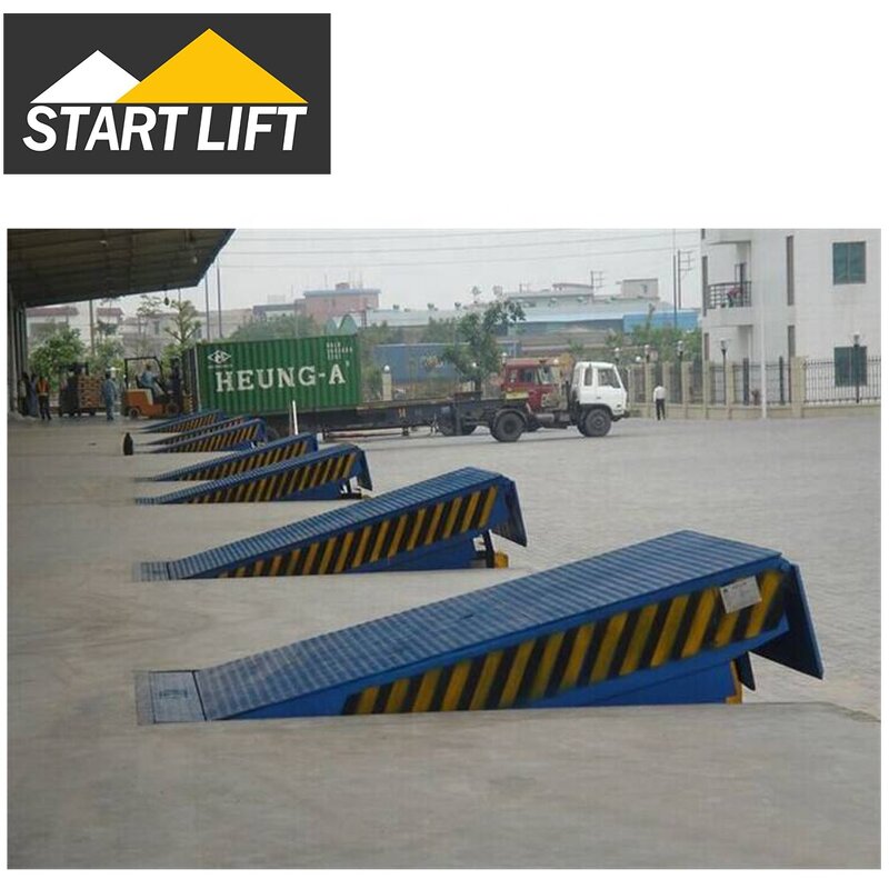 Stainless Steel Forklift Ramp Manufacturer - OEM 6-10 Ton Mobile Dock Loading Boarding Bridge