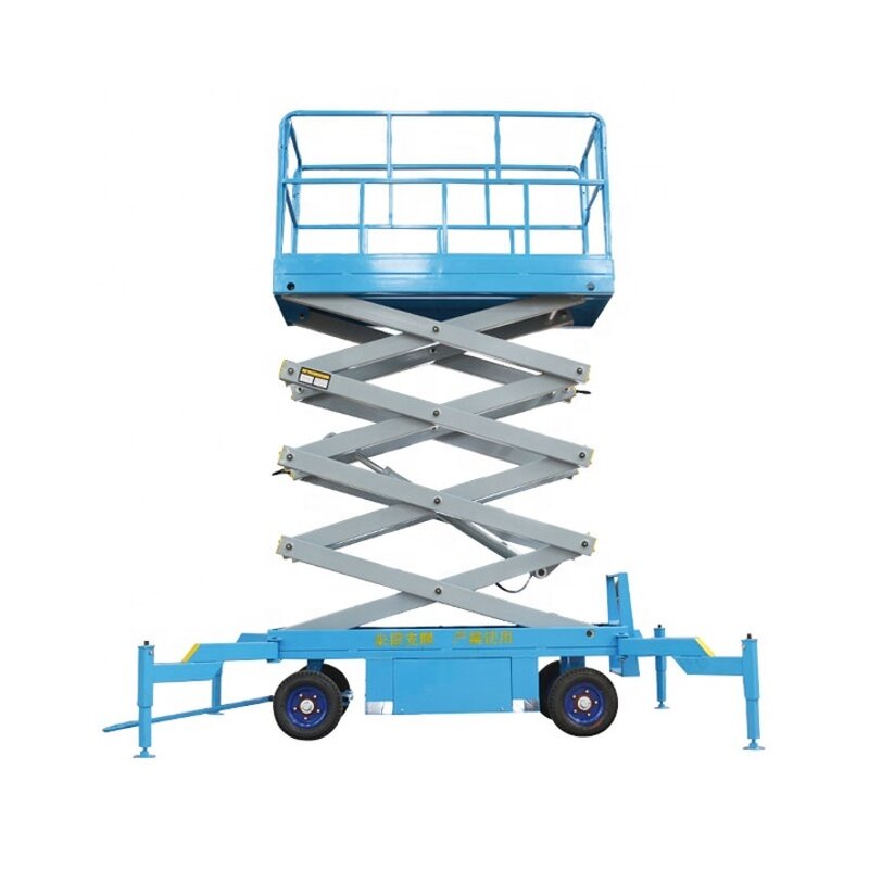 Diesel Scissor Lift Manufacturer - OEM 10m 500kg Industrial Portable Manual Movable