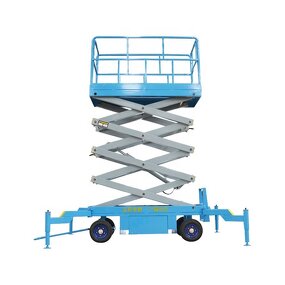 Hydraulic Scissor Lift Manufacturer - OEM 10m 500kg Portable Manual Movable Platform