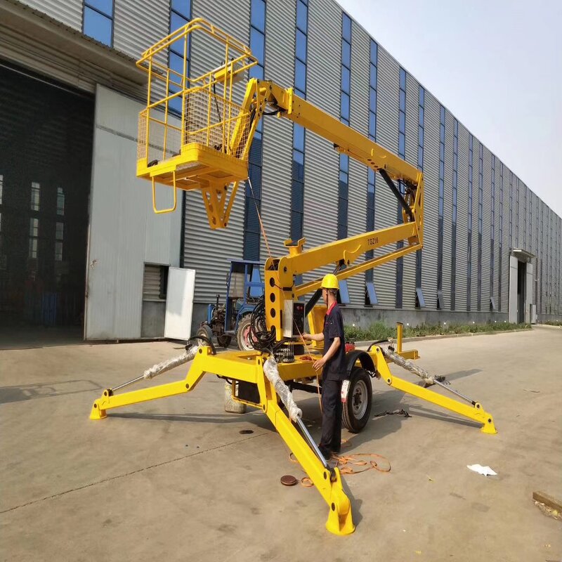 Self Powered Boom Lift Manufacturer - OEM China Price Tracked Articulater Electric Spider