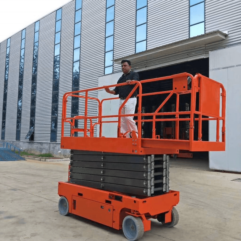 Self Propelled Scissor Lift Factory - OEM Mini Auto Crawler Trolley Small Hydraulic Aerial