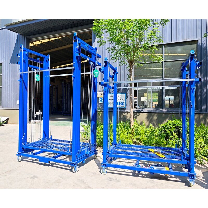 Electric Lifting Scaffold Factory - OEM Construction Decoration Ladder Climbing Lift Platform