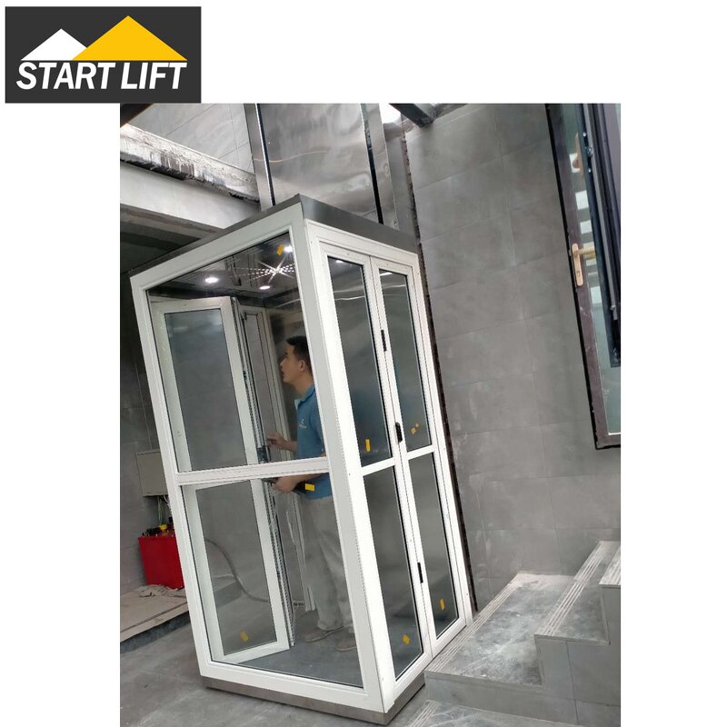 Hydraulic Home Lift Manufacturer - OEM 2-3 Floor 3-5 Persons 400kg Villa Elevator