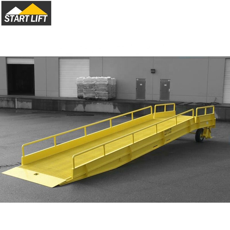 Steel Dock Ramp Factory - OEM 8 Ton Truck Leveler Warehouse Loading Stationary Hydraulic