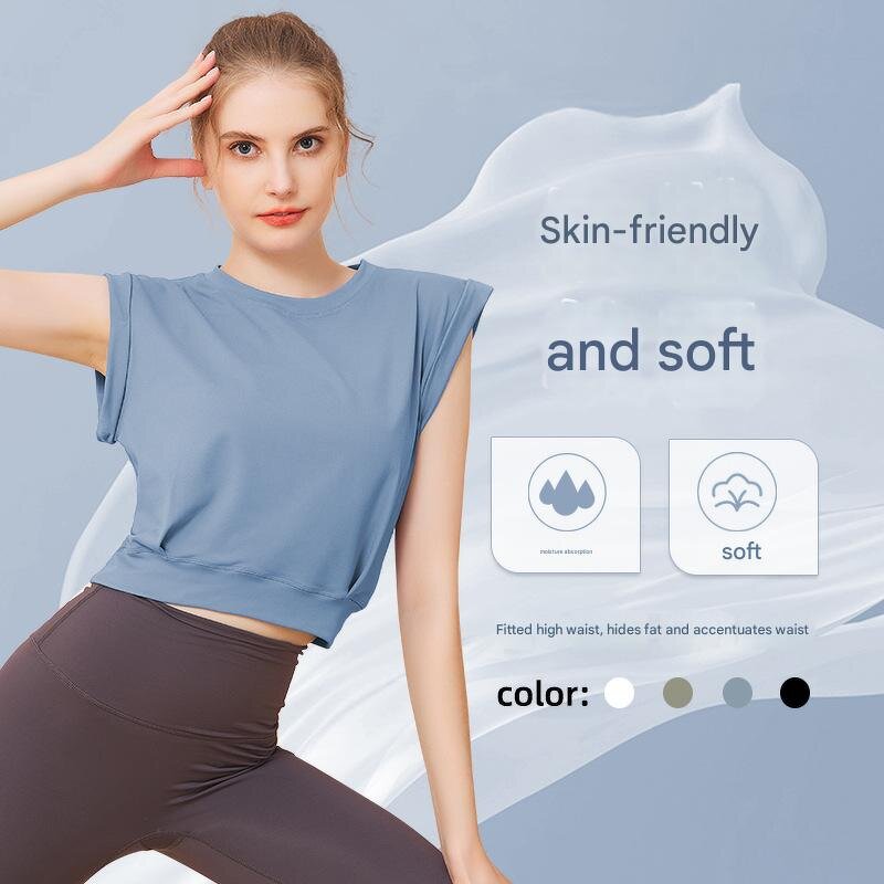 Workout Vest Factory - OEM Women's Comfortable Plus Size Sleeveless Navel Cut