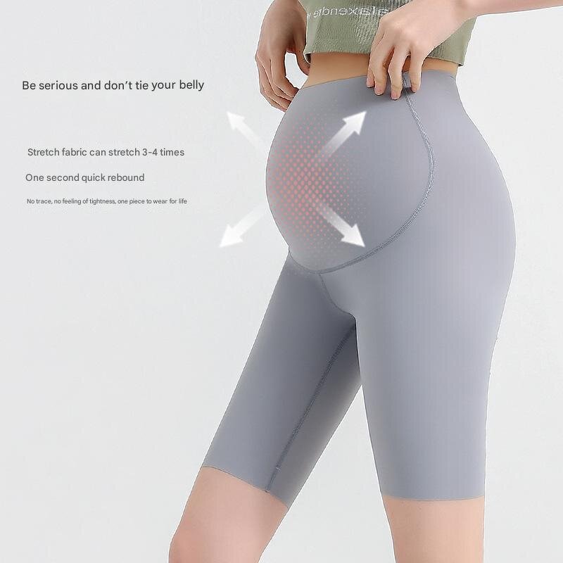 Maternity Shorts Manufacturer - OEM High Waist Pregnant Underwear Sports Yoga Shark