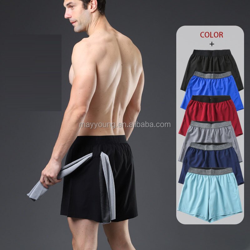Eco-Friendly Sports Shorts Factory - OEM Men's Summer Outdoor Breathable Quick-Drying Drawstring