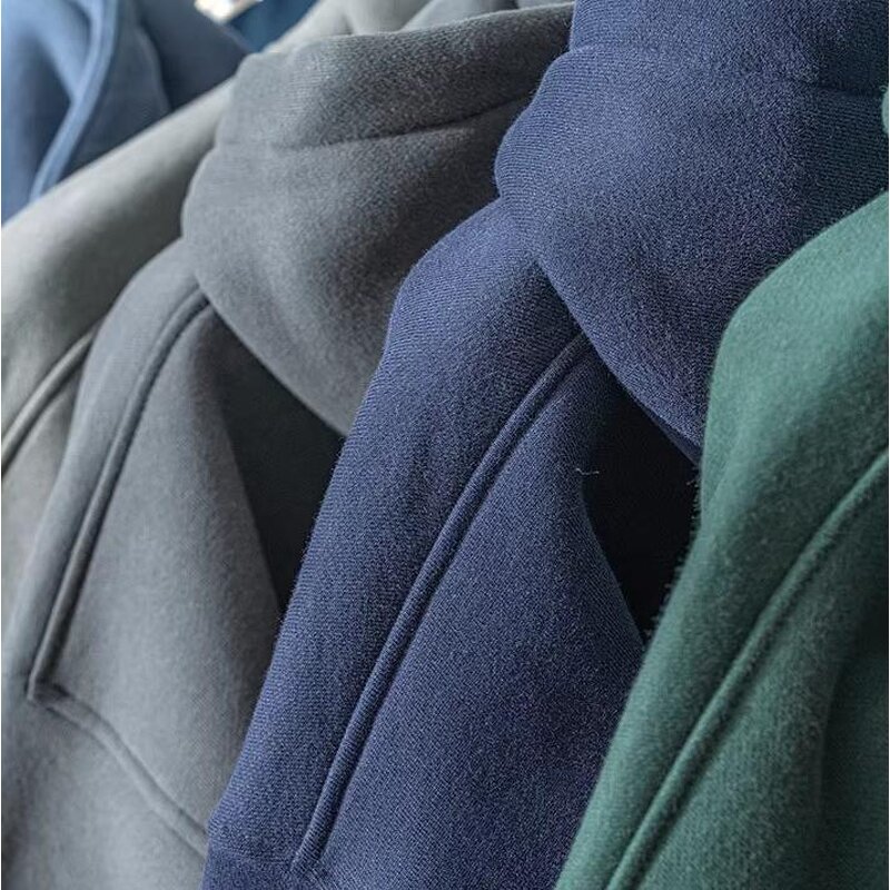 Men's Hoodie Manufacturer - OEM Heavyweight Winter Pullover Athletic Side Pocket Pants