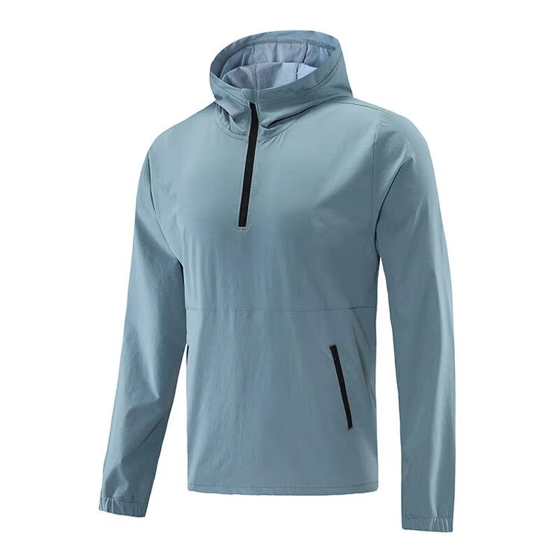 Unisex Hoodie Manufacturer - OEM Sporty Outdoor Soft Shell Waterproof Workout Jacket